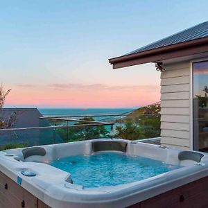 クライストチャーチ Sea View Paradise With Hot Tubヴィラ Exterior photo