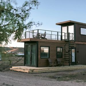 Somewhere In Texas Container Home アルパイン Exterior photo