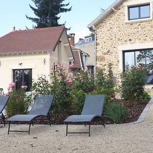 Gite De Charme A Senlisse: Confort Haut De Gamme, Parc Arbore, Cheminee, Wifi Gratuit, Proche Chateaux - Fr-1-527-9ヴィラ Exterior photo