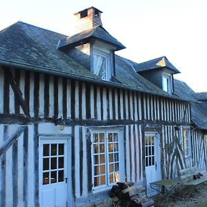 Les Authieux-sur-Calonne Gris Pomme Gite Du Manoir De La Porteヴィラ Exterior photo