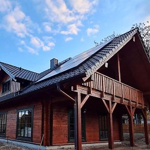 ハルベ Blockhaus An Der Dahme , Ferienhausヴィラ Exterior photo