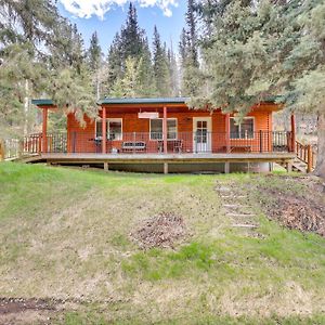 Cozy Deadwood Cabin Covered Deck, Pets Welcome!ヴィラ Exterior photo