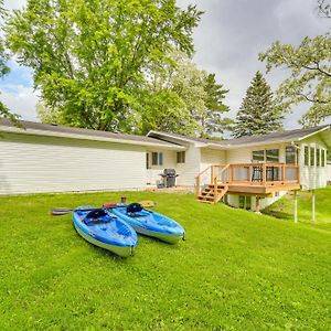 Waterfront Pine City Vacation Home With Dock! Exterior photo