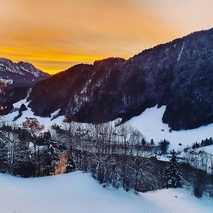 RossinièreHeidi Chalet Alps - Unique Experience - Authentic Partアパートメント Exterior photo