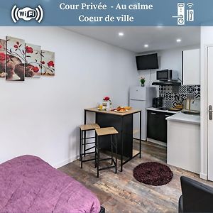 La Cour Secrete - Studio Avec Cour - Douai Beffroiアパートメント Exterior photo