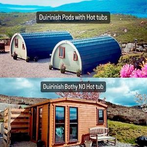 プロックトン Duirinish Pods With Private Hot Tubs And Duirinish Bothy With No Hot Tubヴィラ Exterior photo