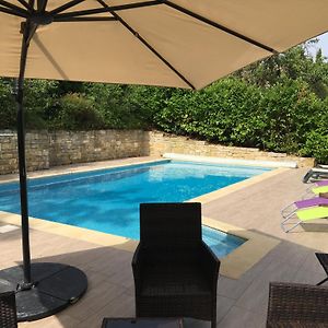 Superbe Villa 4 Ch Climatisees Avec Piscine Privee Roquetaillade Exterior photo