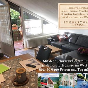 Ferienwohnung Kuckuck Auf Dem Sommerberg Incl Schwarzwaldcard Plus - 2 Zimmer 50Qm バート・ヴィルトバート Exterior photo