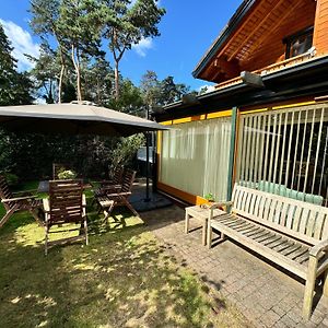 Meijel Houten Chalet/Bungalow In Het Bos, Sauna, Jacuzziヴィラ Exterior photo