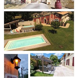 Gauriaguet Domaine Des Pierres Precieuses - Demeure De Charme - Grand Standing - 15 Pers - Spa - Massages - Detente Et Bien-Etre - 30' Bordeauxヴィラ Exterior photo