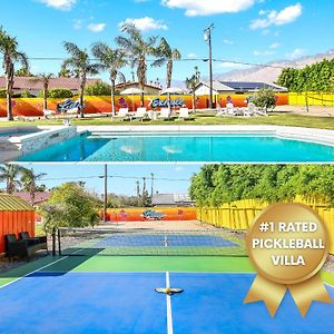 New! Dolce Villa - Volleyball, Heated Pool, Spa, Gameroom パーム・スプリングス Exterior photo