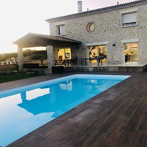 Allegre Les Fumades La Bastide Du Soleil Avec Piscine, Calme, Randonnee A Proximiteヴィラ Exterior photo