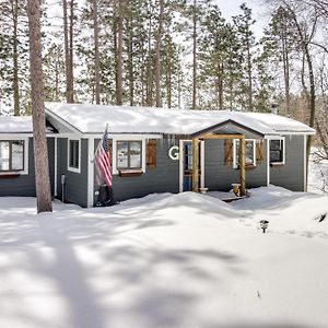 Nevis Cabin Escape With Boat Dock Lake Access!ヴィラ Exterior photo