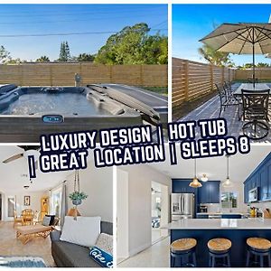 メルボルン Luxury Design, Hot Tub, Close Proximity To Beachヴィラ Exterior photo