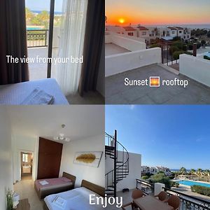 ホテル Queit Amazing Penthouse With Rooftop 360 ,Pool , Beachfront And Bbq Agios Amvrosios  Exterior photo