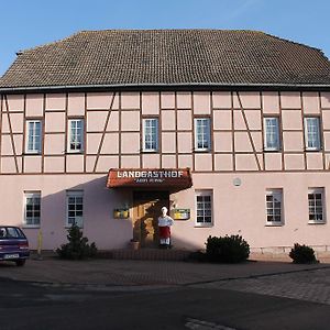ホテル Landgasthof Zum Ring Ringleben Exterior photo