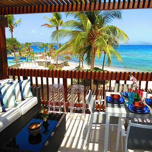 Luxury Beachfront King Suite On Sapphire Beach II East End  Exterior photo