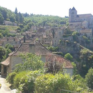 ホテル Charme, Jardin Et Vue Panoramique En Plein Coeur De St-Cirq サン・シルク・ラポピー Exterior photo