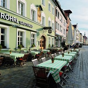 Hotel & Gasthaus Das Roehrl シュトラウビング Exterior photo