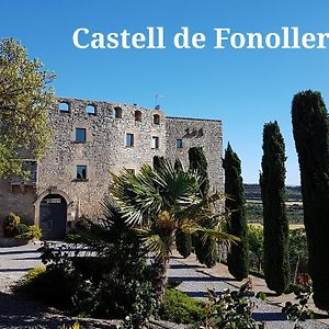 Castell De Fonolleresヴィラ Exterior photo