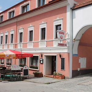 ホテル Gasthof-Cafe-Risano Haslach an der Mühl Exterior photo