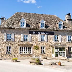 ホテル Les Voyageurs Saint-Martin-la-Meanne Exterior photo