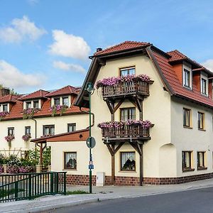 ホテル Pension Zur Gruenen Eiche Kaulsdorf Exterior photo