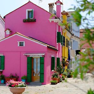 Night Galleria Holiday Home - Bed & Art In Burano - The Pink House ブラーノ Exterior photo