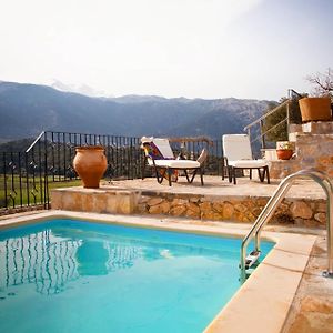 Stone Built Villa Galatia, Poolside & Perfect View Karés Exterior photo