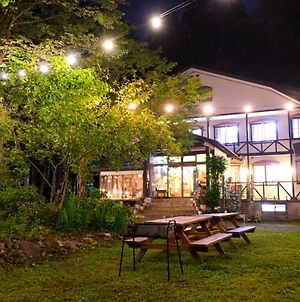Kizuna Lodge & Bbq Centre白馬村 Exterior photo